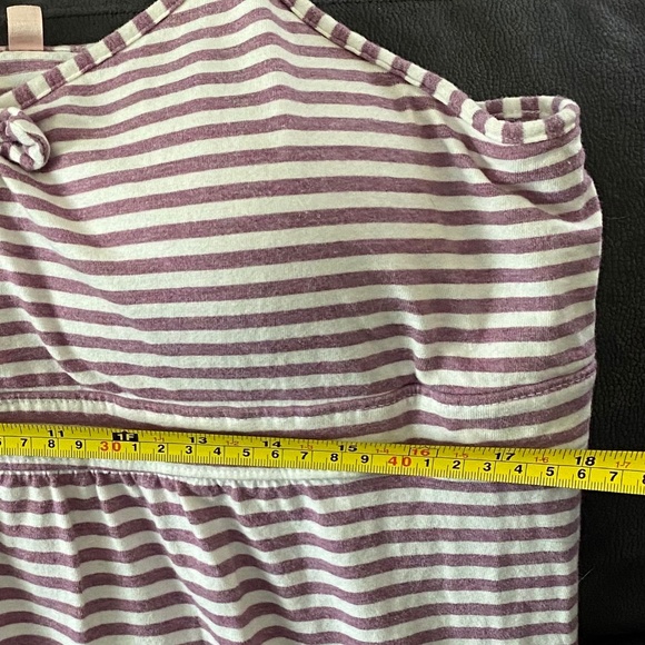 La Vie en Rose Striped Lounge Cami w/ Built-in Bra – Size XXL - Picture 10 of 13